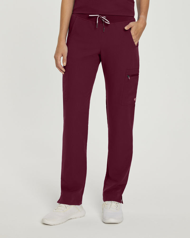 Women's straight trousers - V-TESS - 337