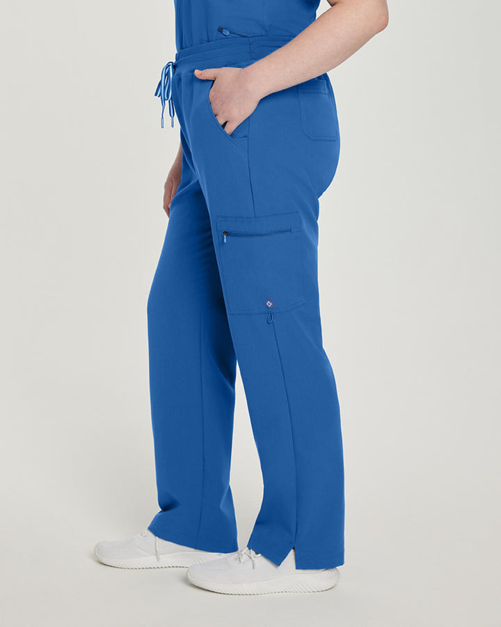 Women's straight pants - V-TESS - 337T tall