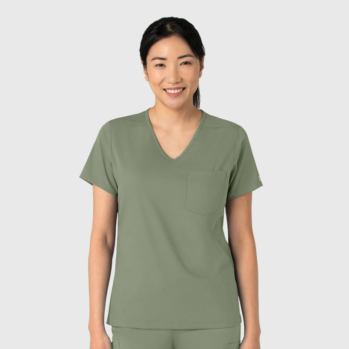 Boundless Women's Tuck-In Scrub Top – WW6151