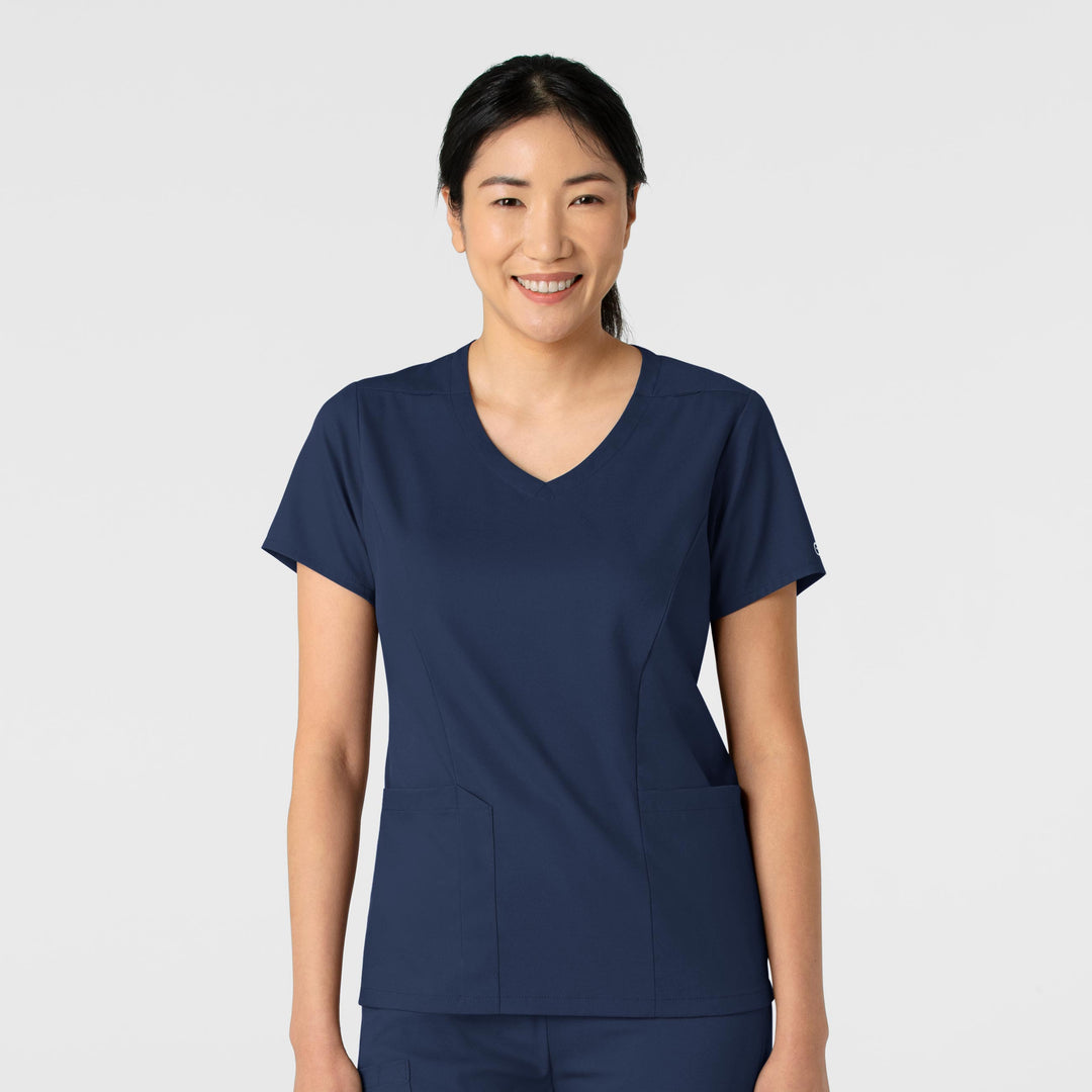 Boundless Women's 2-Pocket V-Neck Scrub Top – WW6251