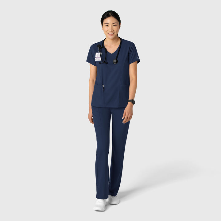 Boundless Women's 2-Pocket V-Neck Scrub Top – WW6251