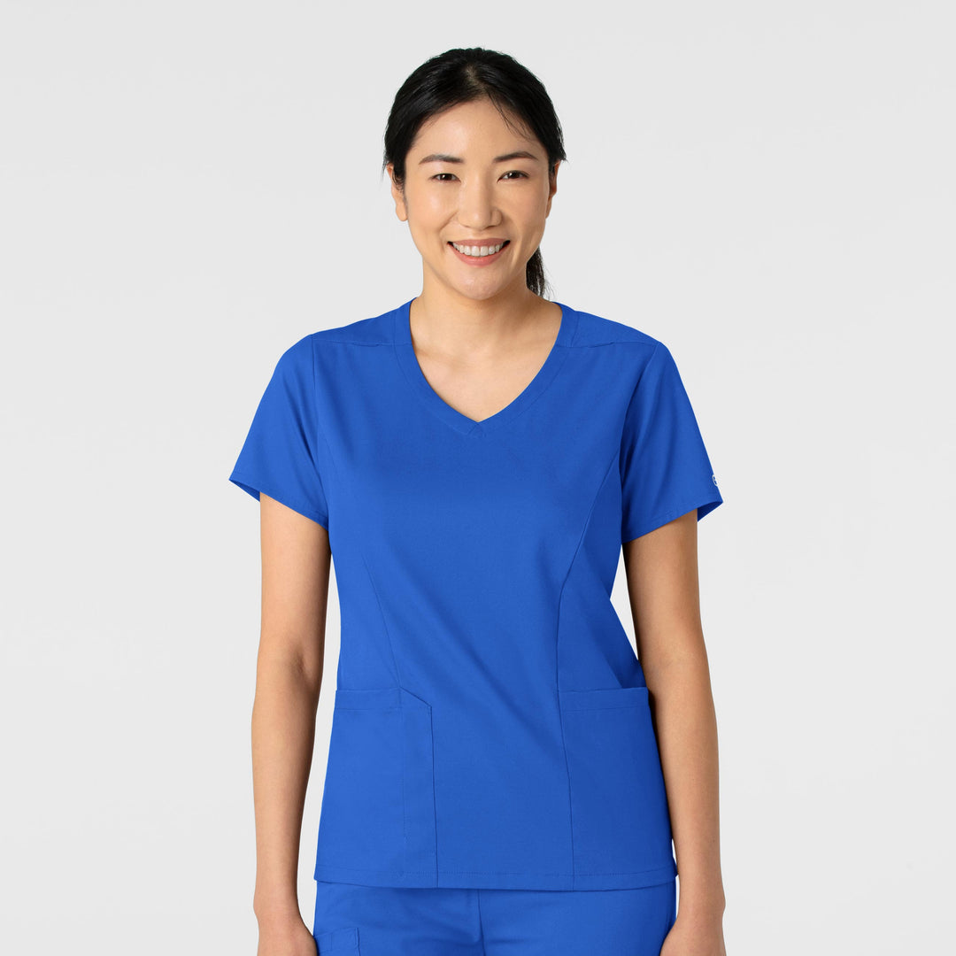 Boundless Women's 2-Pocket V-Neck Scrub Top – WW6251