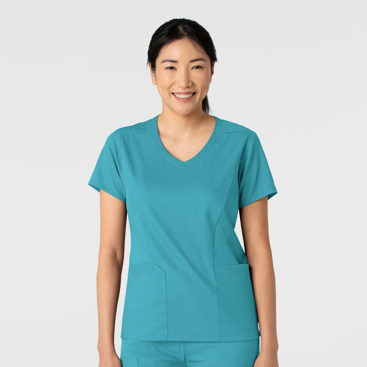 Boundless Women's 2-Pocket V-Neck Scrub Top – WW6251