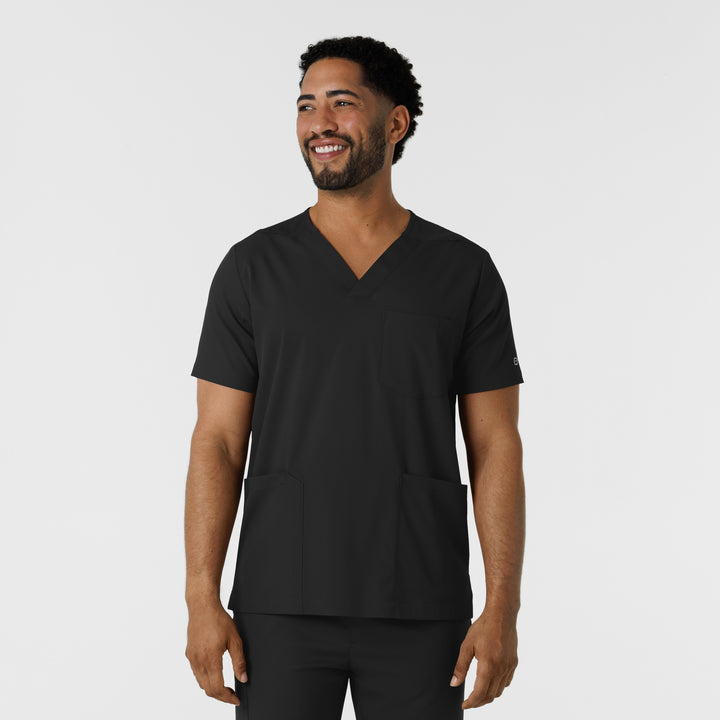 Boundless Men's Multi Pocket V-Neck Scrub Top – WW6351