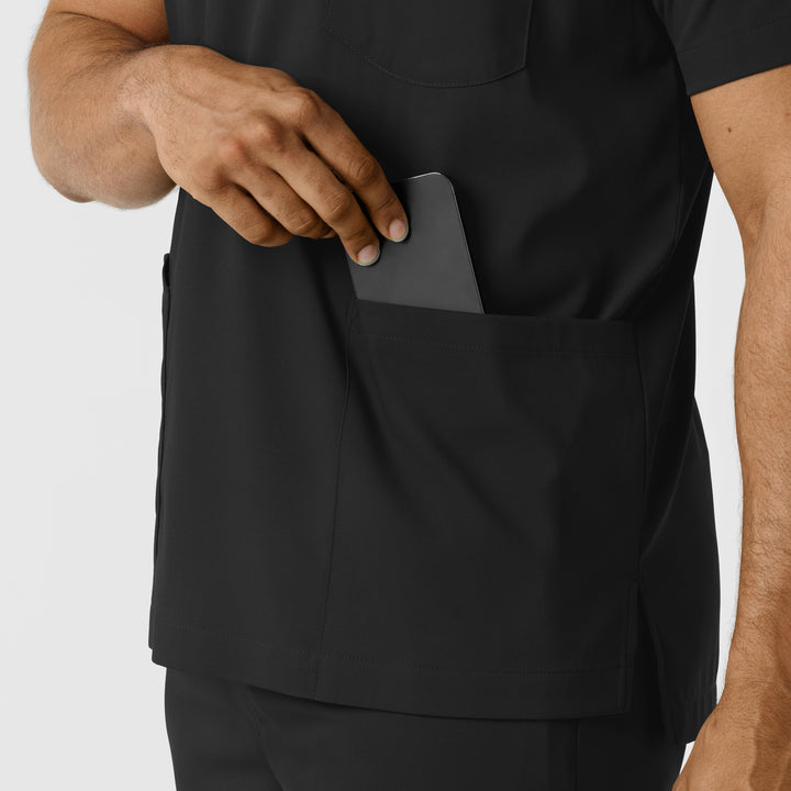 Boundless Men's Multi Pocket V-Neck Scrub Top – WW6351