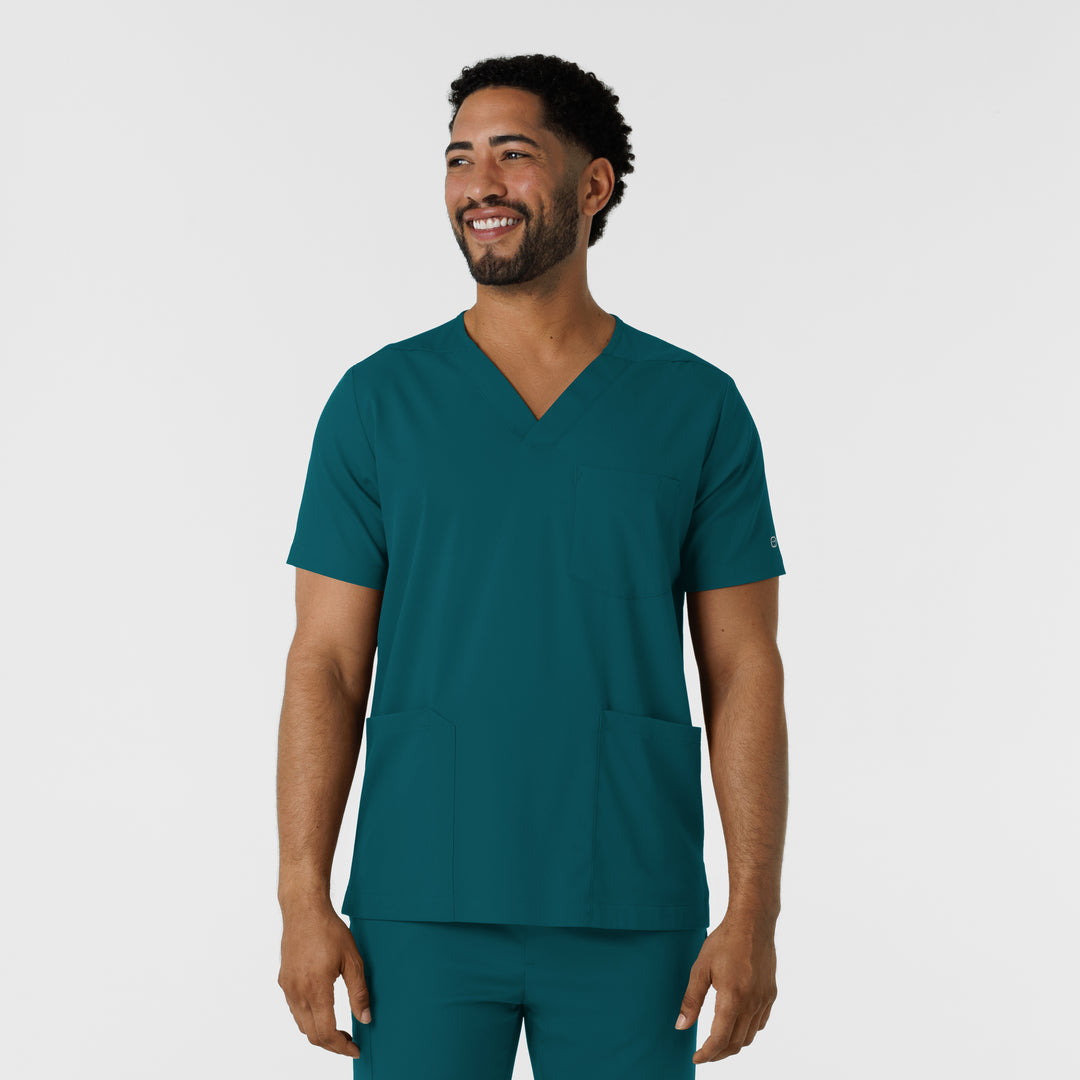 Boundless Men's Multi Pocket V-Neck Scrub Top – WW6351