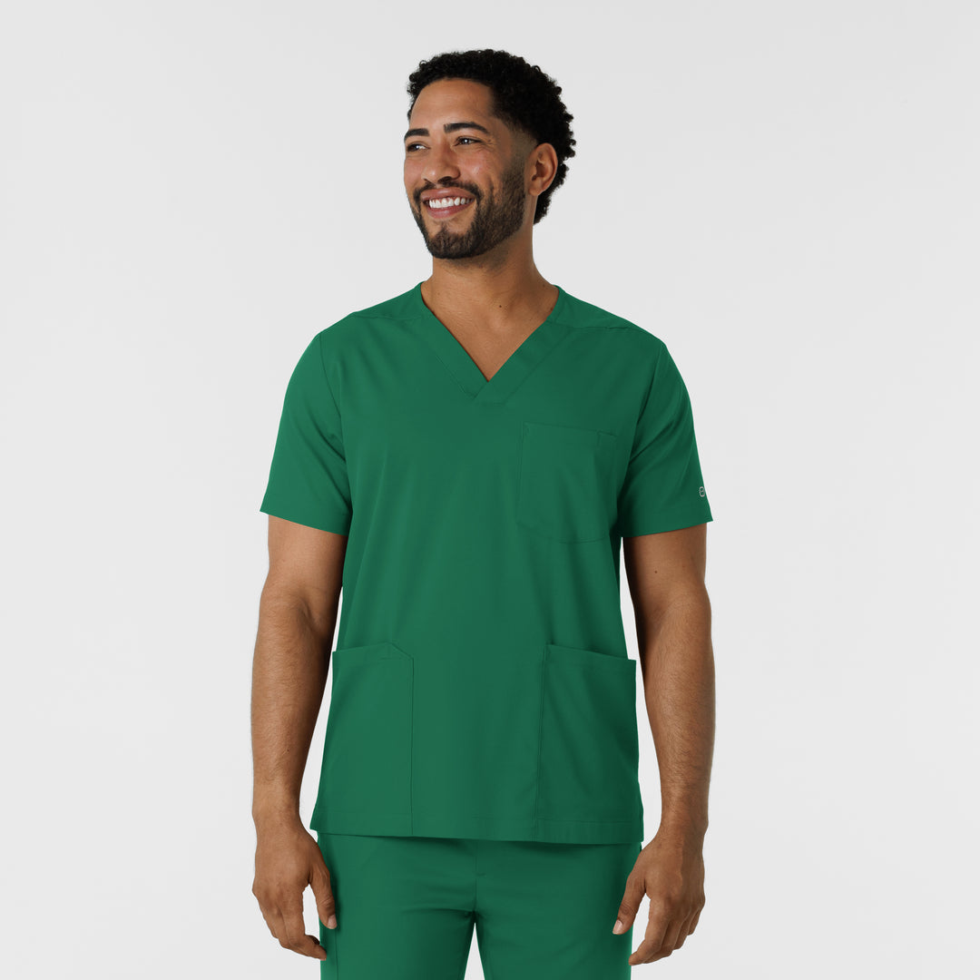 Boundless Men's Multi Pocket V-Neck Scrub Top – WW6351