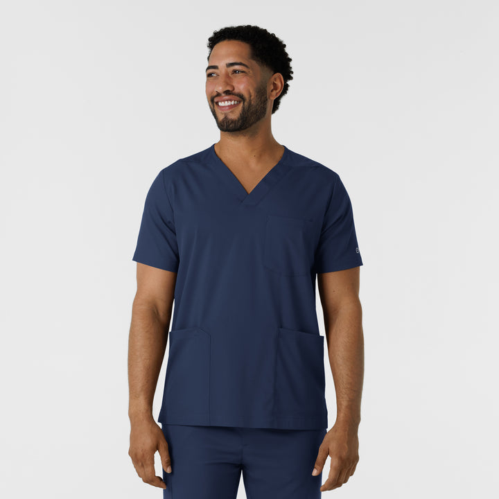 Boundless Men's Multi Pocket V-Neck Scrub Top – WW6351