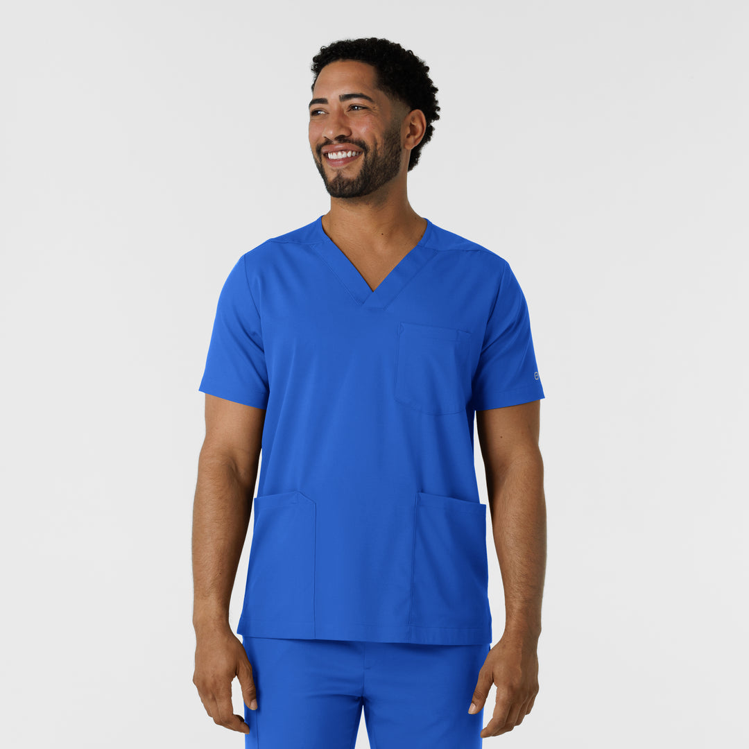 Boundless Men's Multi Pocket V-Neck Scrub Top – WW6351