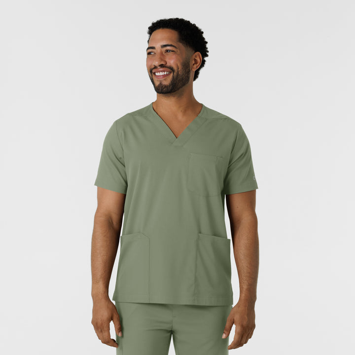 Boundless Men's Multi Pocket V-Neck Scrub Top – WW6351