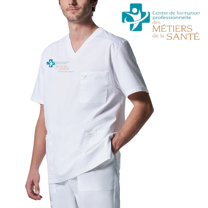 Haut avec poches en bas, homme - PROFLEX (pour école CFPMS)