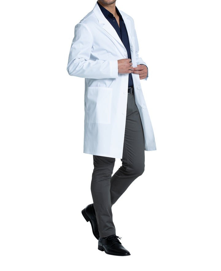 MEN’s/UNISEX White lab coat with tablet pockets - CHEROKEE (PROJECT LAB) CK460