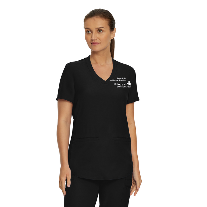 Haut avec poches en bas, femme - Université de Montréal (Médecine Dentaire)