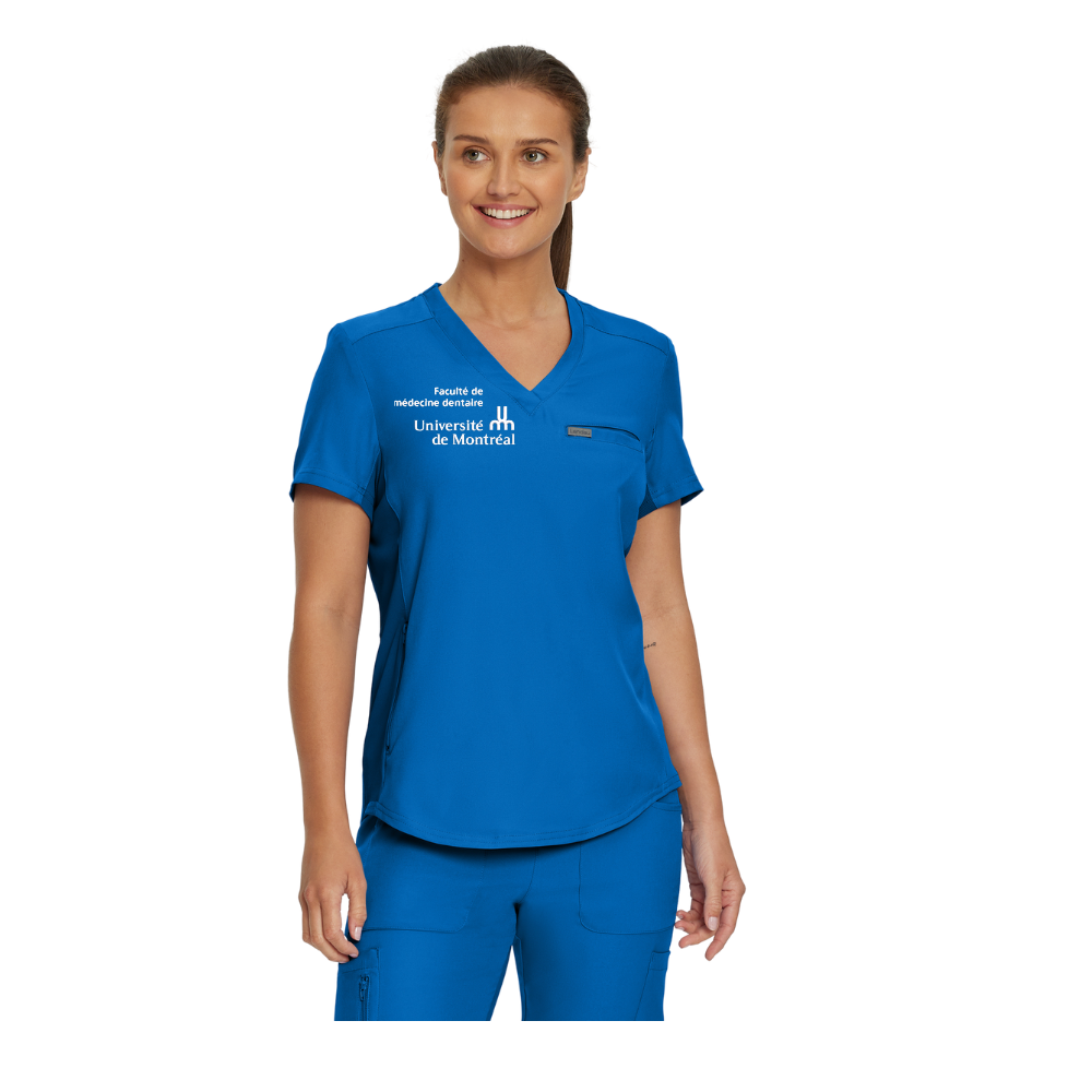 Haut avec poche poitrine, femme - Université de Montréal (Médecine Dentaire)