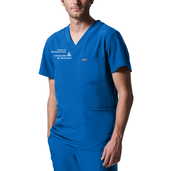Haut avec poches en bas, homme - Université de Montréal (Médecine Dentaire)