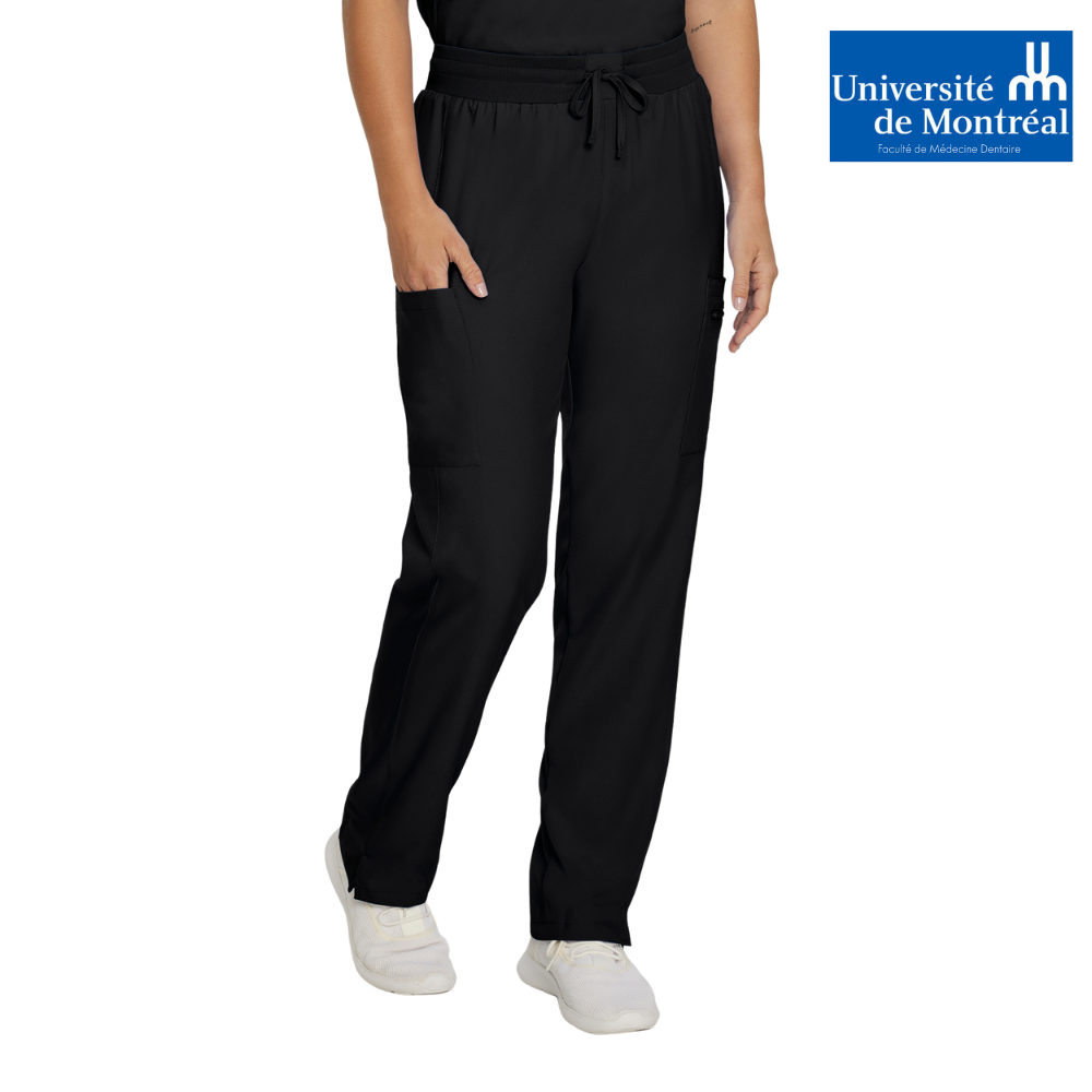 Pantalon droit, femme *COURT/PETITE* - Université de Montréal (Médecine Dentaire)