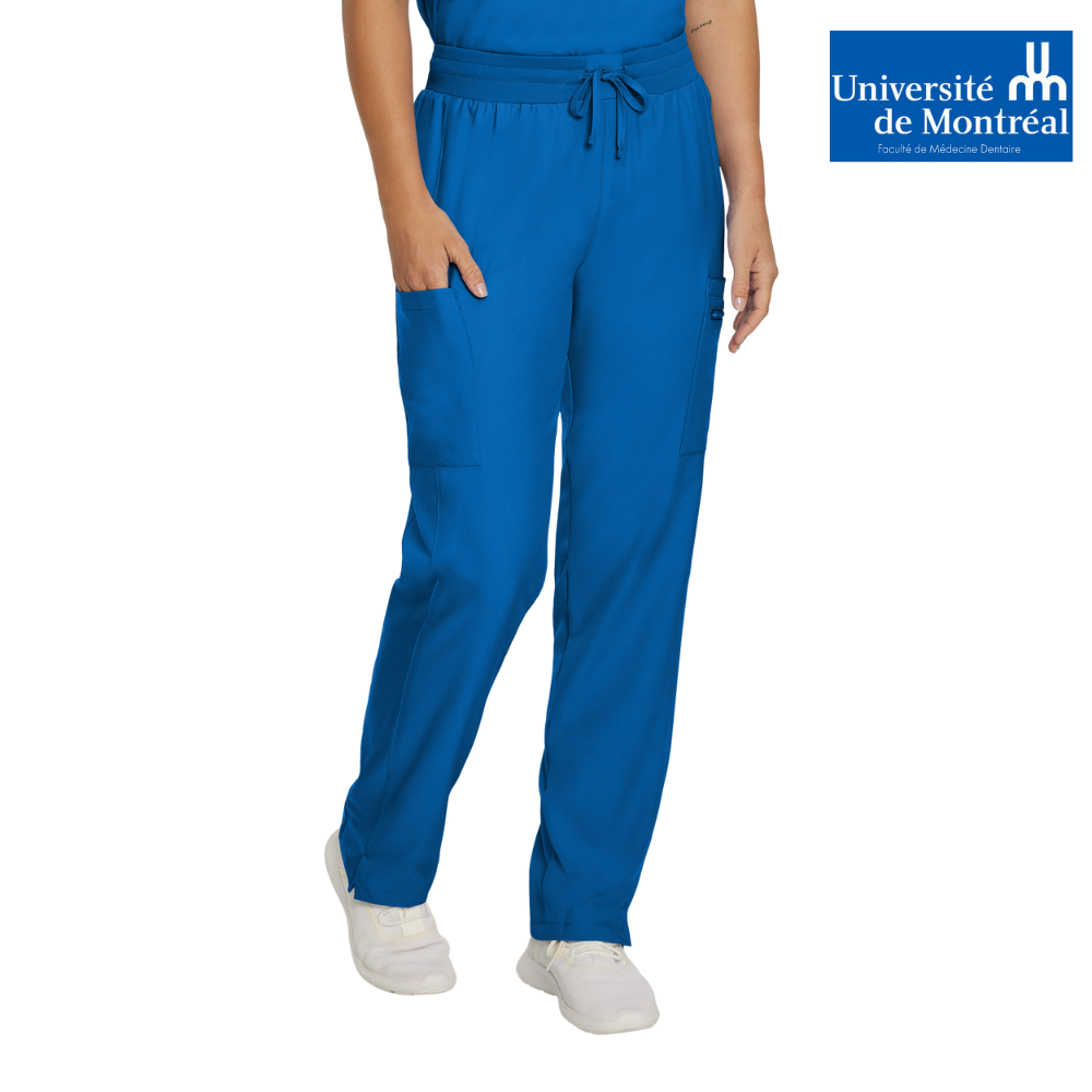 Pantalon droit, femme *COURT/PETITE* - Université de Montréal (Médecine Dentaire)
