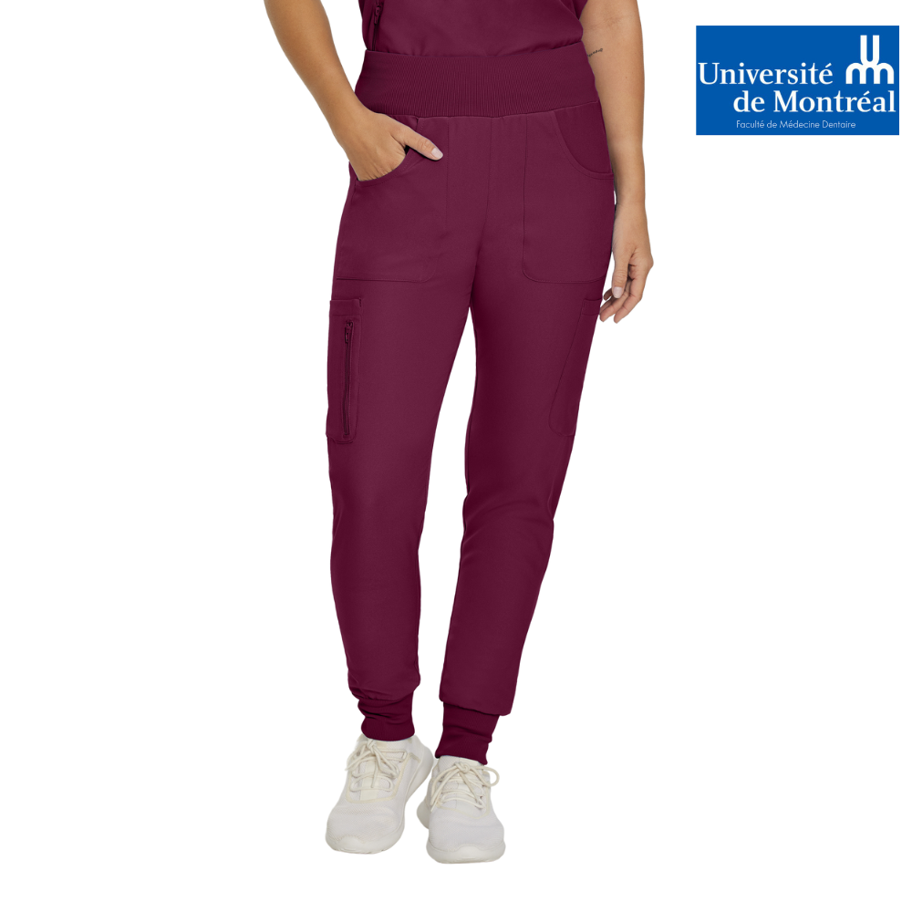 Pantalon jogger, femme *COURT/PETITE* - Université de Montréal (Médecine Dentaire)