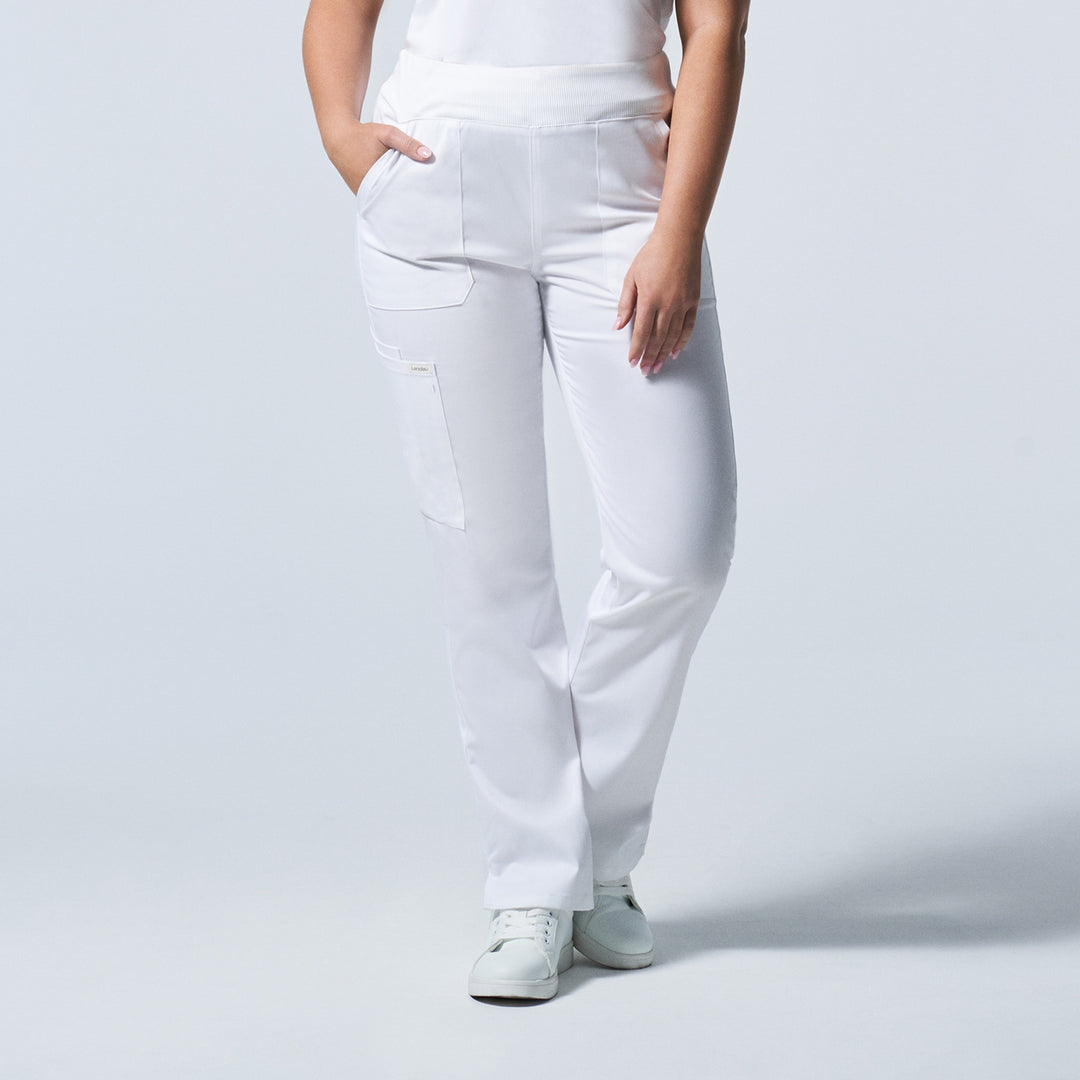 Women's straight-leg pants - PROFLEX - L405P short