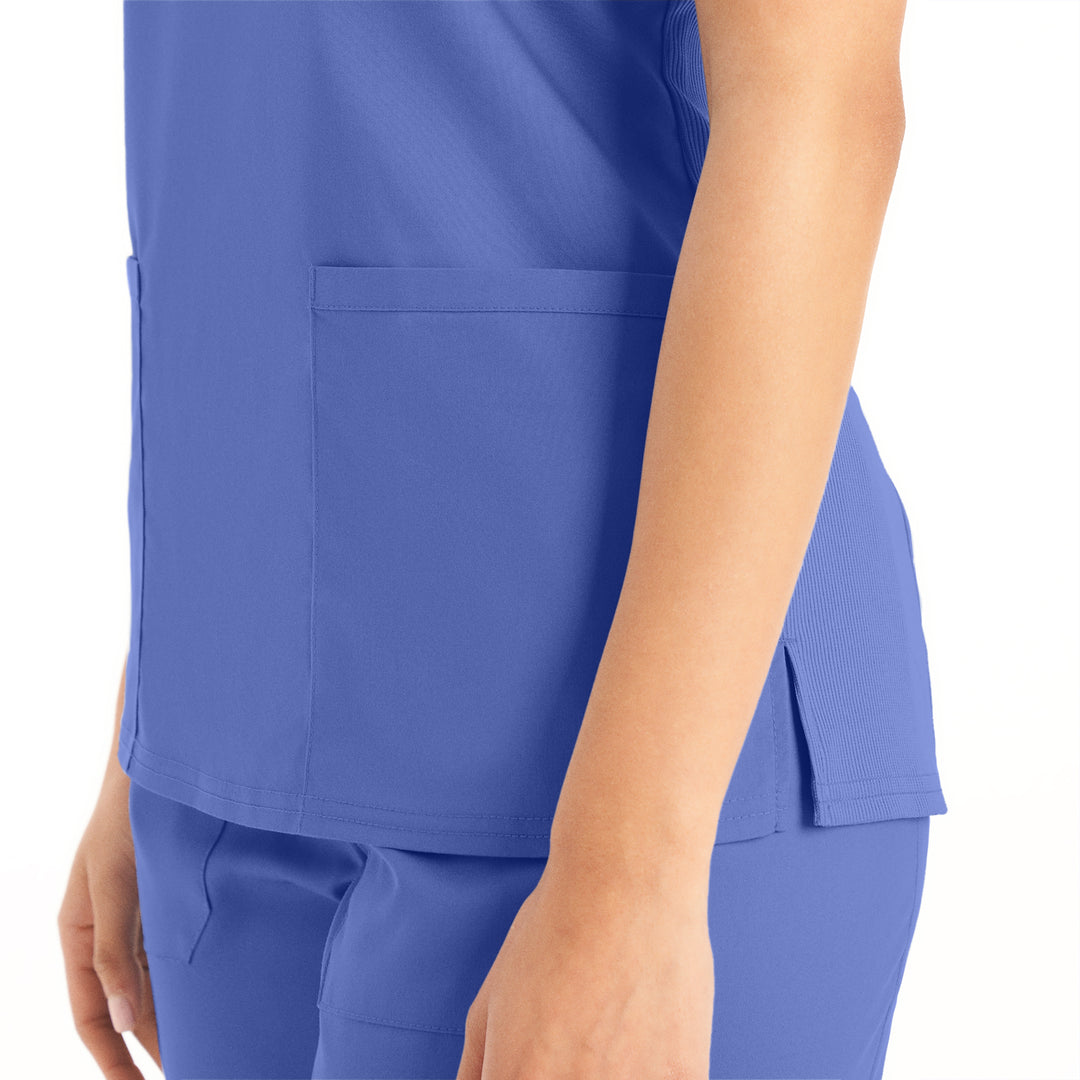 Haut avec poches en bas, femme - PROFLEX - 105