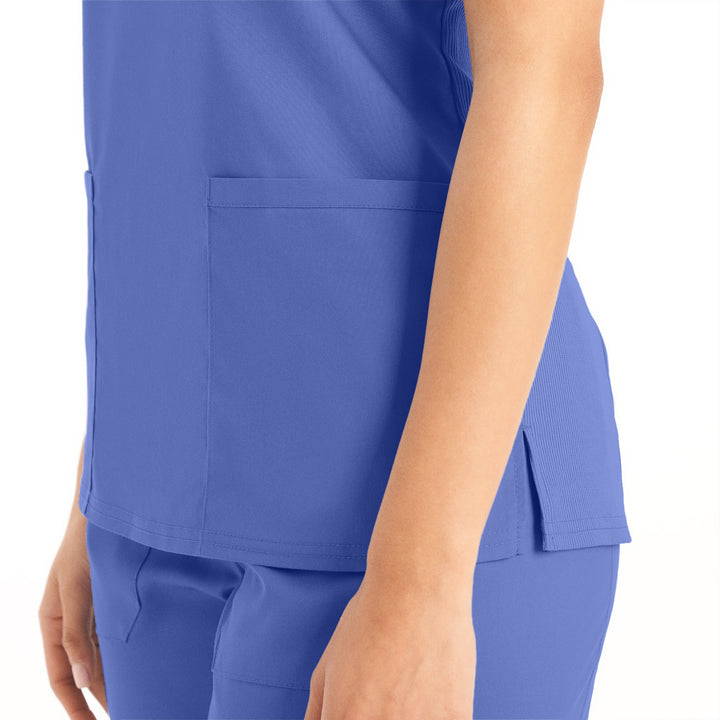 Haut avec poches en bas, femme - PROFLEX - 105