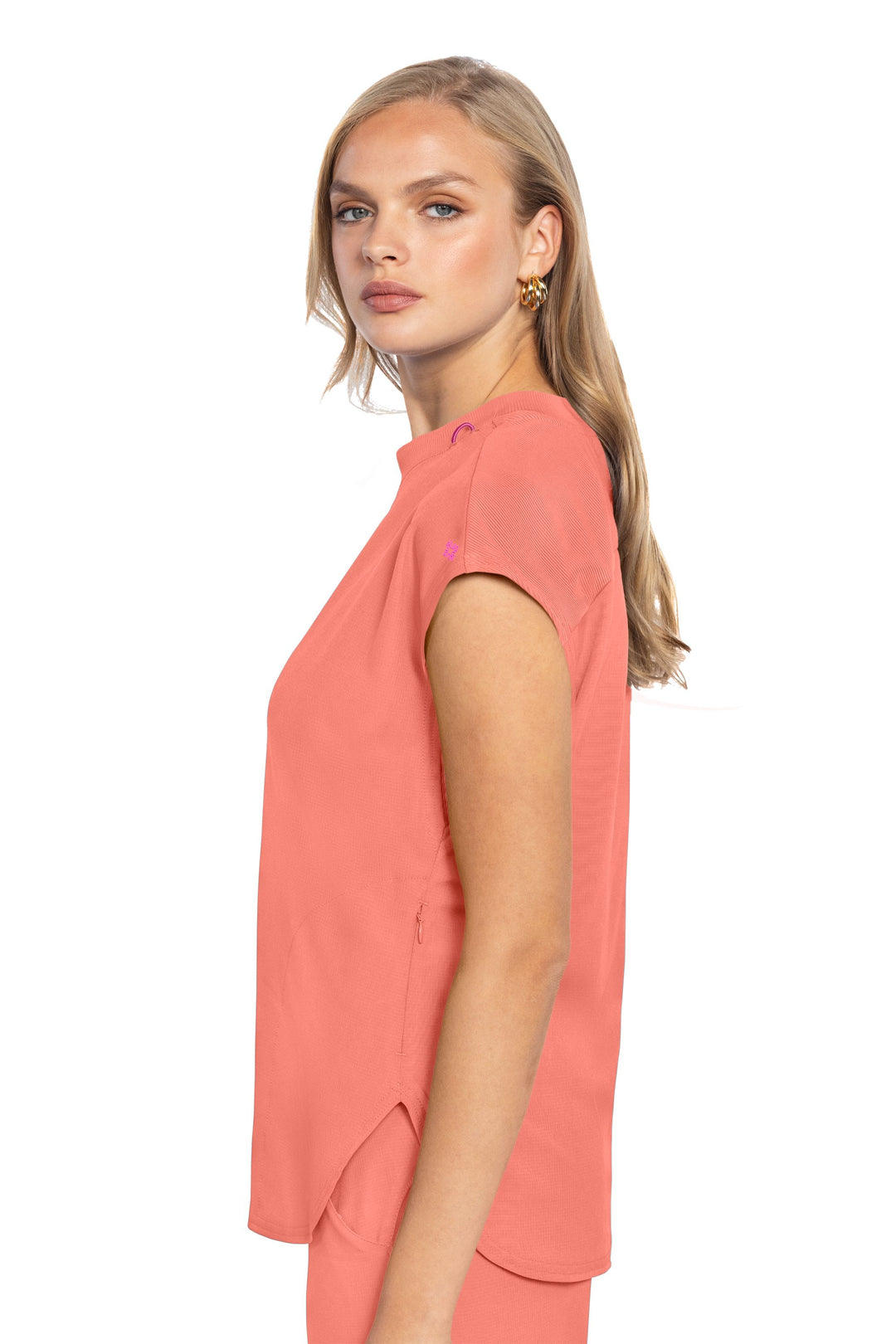 Women's Round-Neck Top - MEDCOUTURE - 703