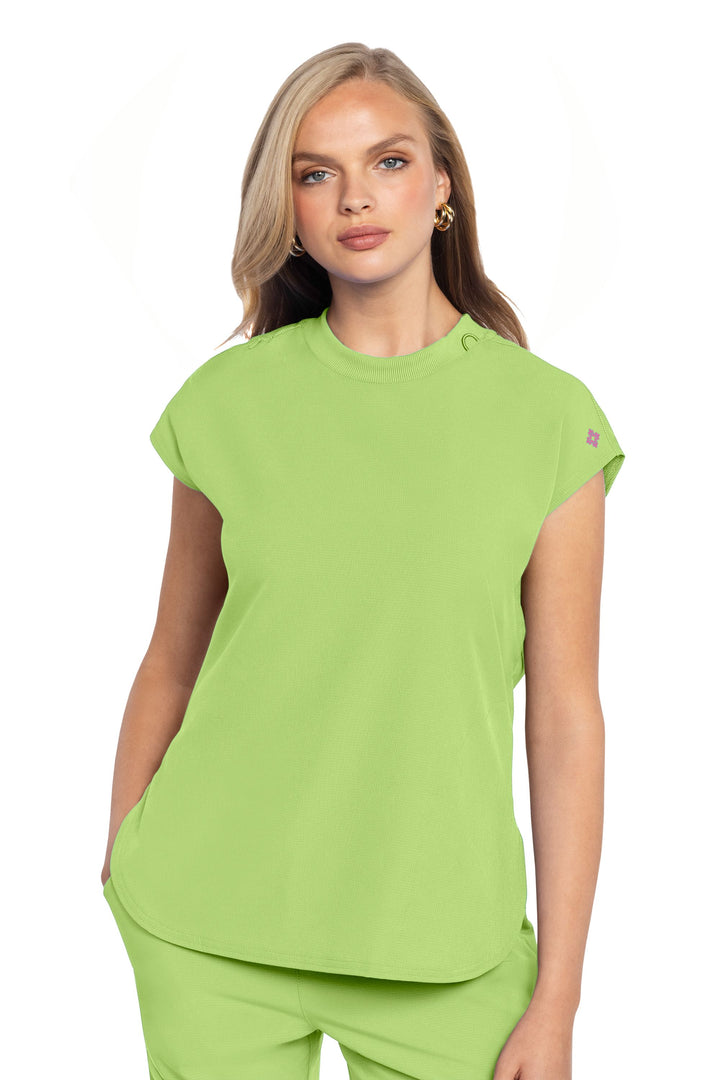 Women's Round-Neck Top - MEDCOUTURE - 703