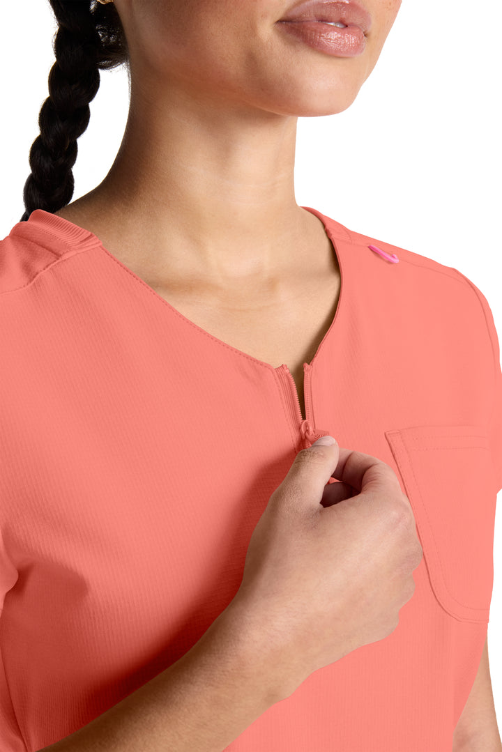 Women's Quarter Zip Top - MEDCOUTURE - 705