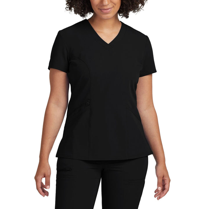 Women's V-neck top with three pockets - V-TESS - WC 134H