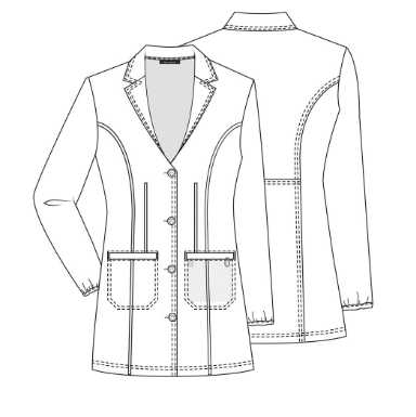 Women's labcoat - HEARTSOUL 20402