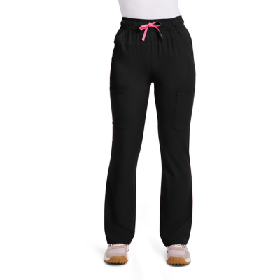 High rise flare scrub pants, women - MEDCOUTURE - 104