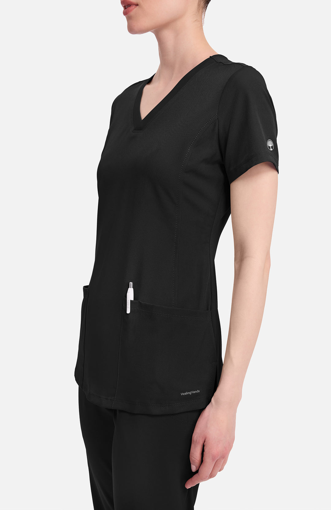 Haut avec poches en bas, femme – HEALING HANDS – 2500 (MONICA)