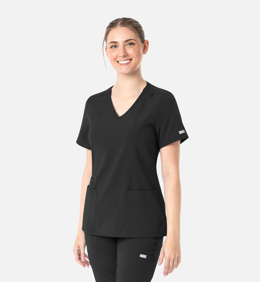 Haut avec poches en bas, femme - MOMENTUM - 5001