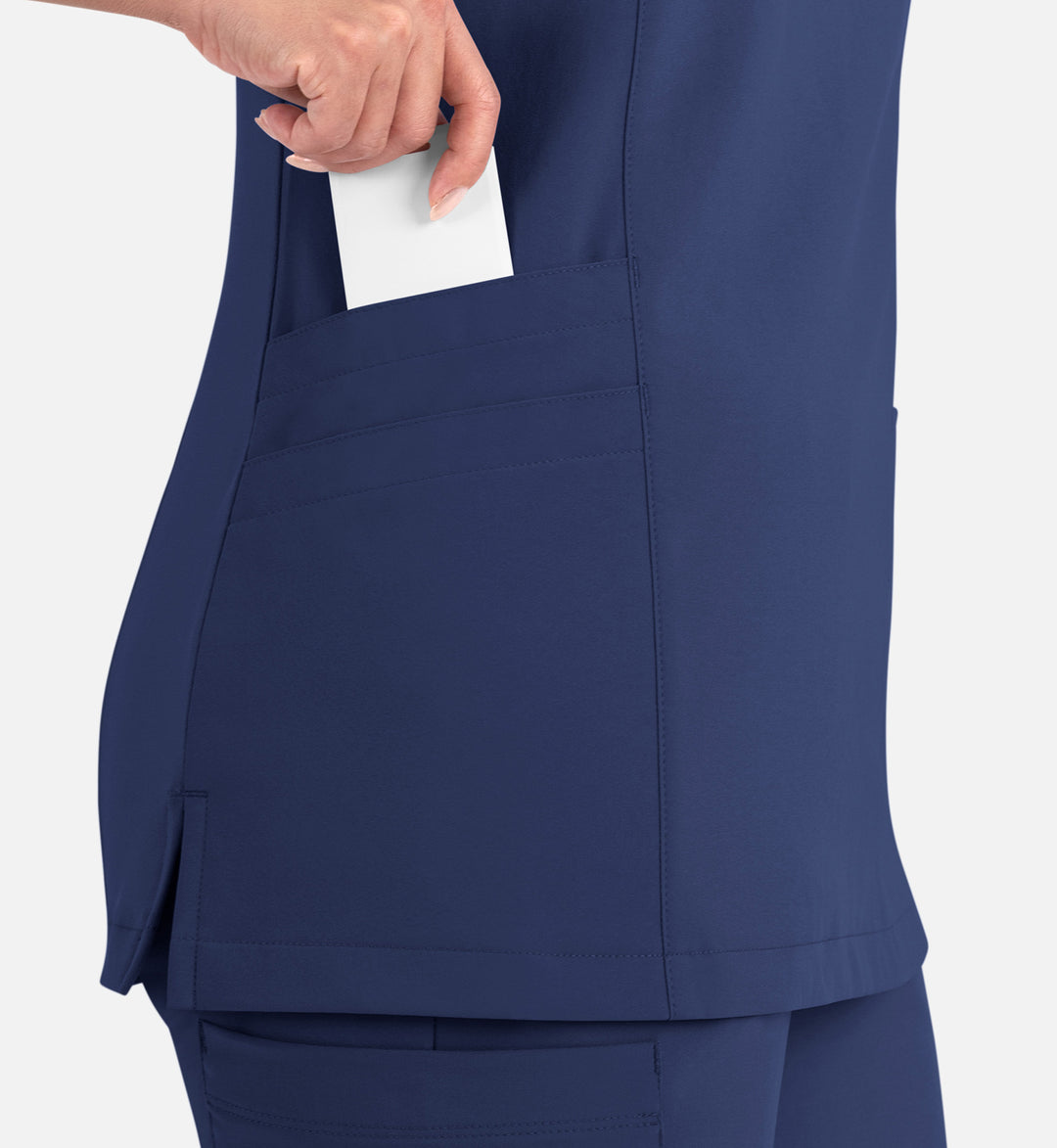 Wrap-style top with pockets at the bottom, women - MOMENTUM - SHADD HEALTH & BUSINESS CENTRE