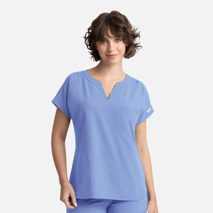 Women's top -  Mandarin collar - MOMENTUM - 5003