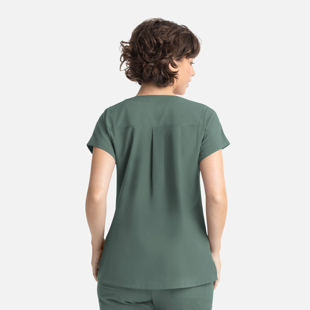 Women's top -  Mandarin collar - MOMENTUM - 5003