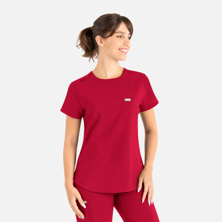 Women's Round-Neck Top - MOMENTUM - 5005