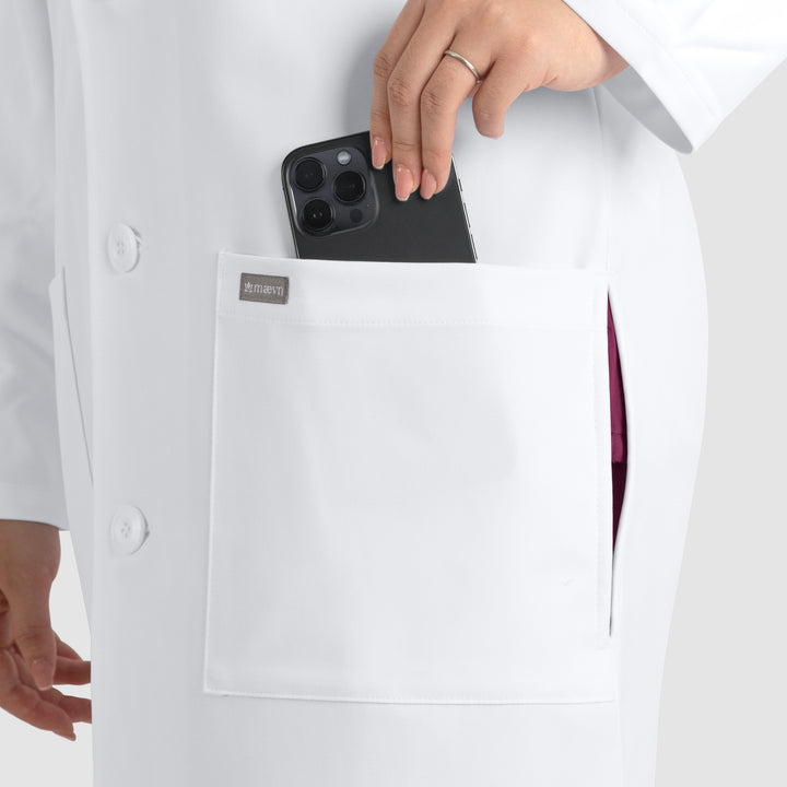 Unisex Full-Length Lab Coat – MAEVN – 7555