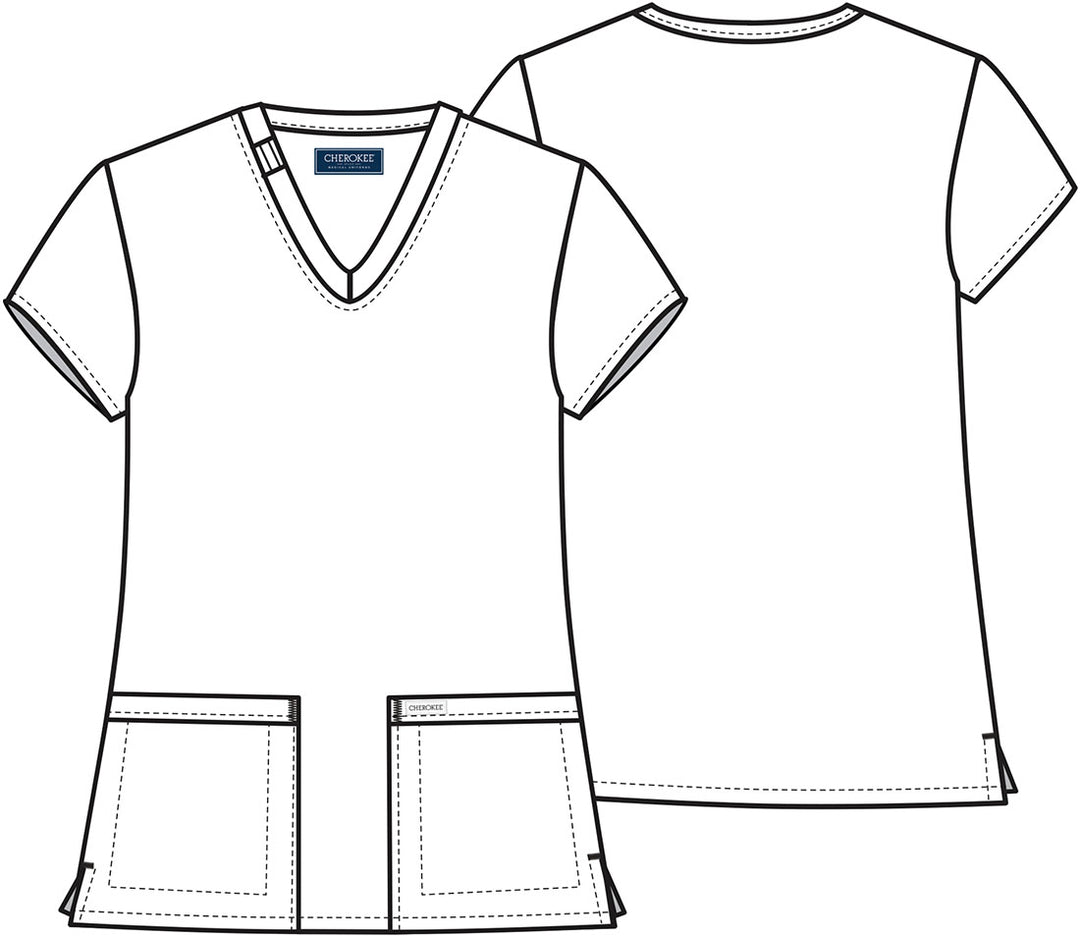 Women's Bottom-Pocket Top – CHEROKEE (For CFPMS Students)
