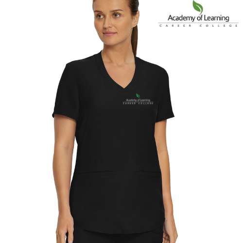 Women's 3 pocket top - Academy of Learning, Career College