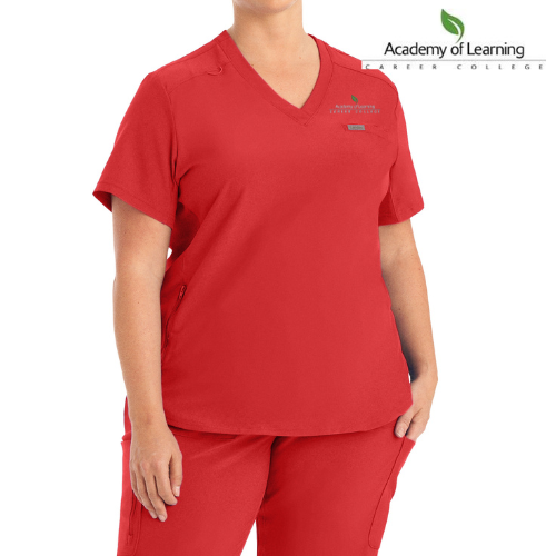 Women's top with chest pocket - FORWARD - Academy of Learning, Career College