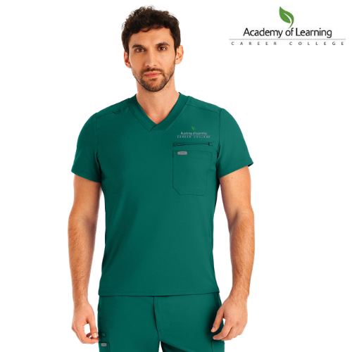Men's top with chest pocket - FORWARD - Academy of Learning, Career College