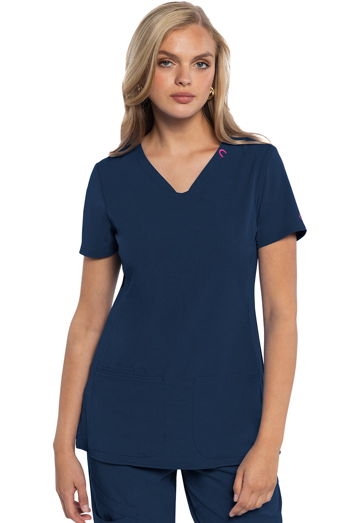 Haut avec poches en bas, femme - MEDCOUTURE - 702