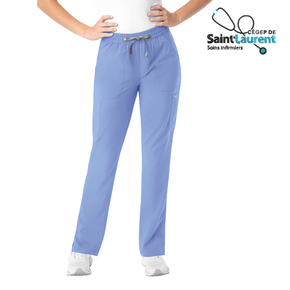 Women's straight-leg pants - MOMENTUM - 5091