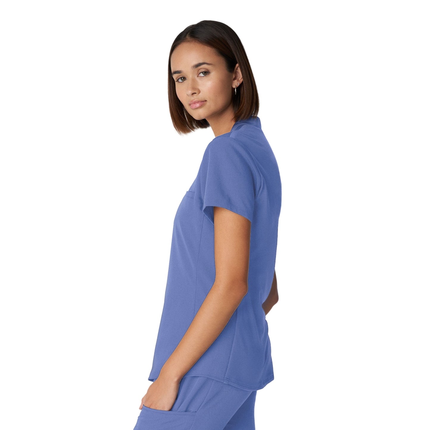 Women's top with two pockets - V-TESS - WC 110H