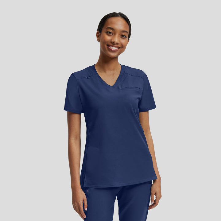 Haut avec poche poitrine, femme - VIBE - 119