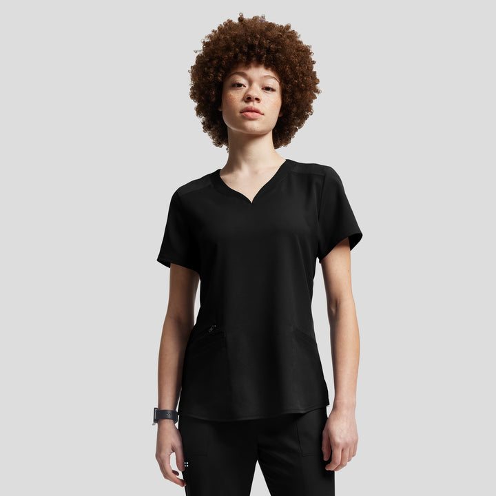 Haut avec poches en bas, femme - VIBE - 121