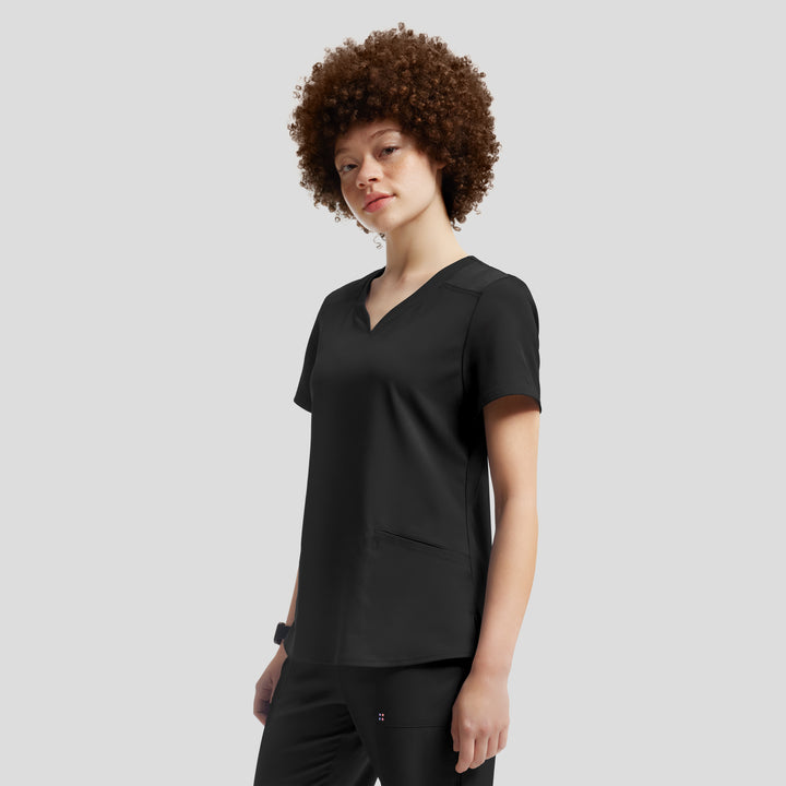 Haut avec poches en bas, femme - VIBE - 121