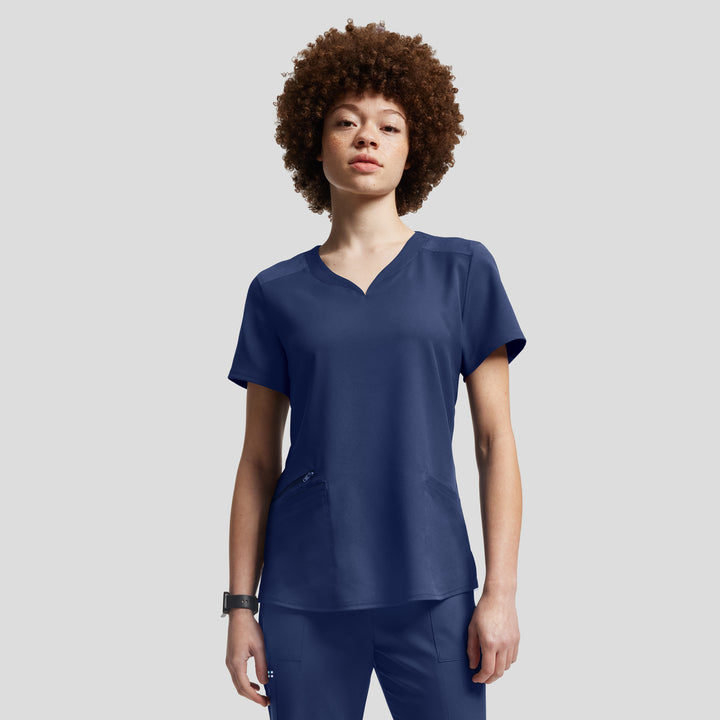 Haut avec poches en bas, femme - VIBE - 121